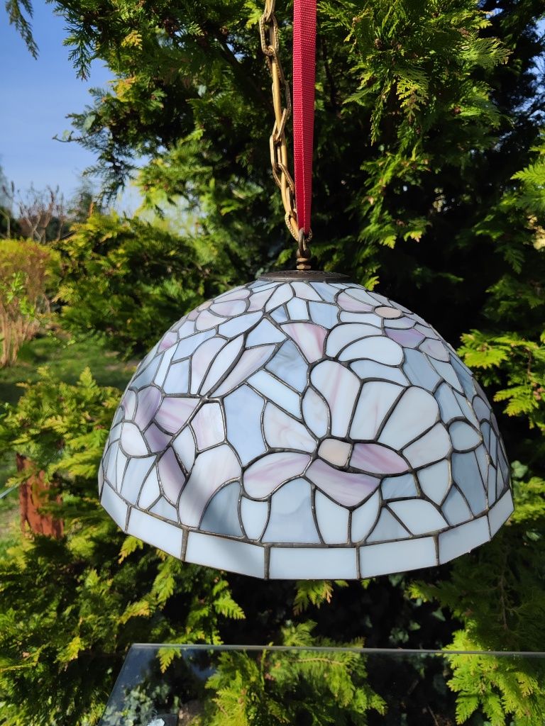 Lampa Witrażowa Vintage Styl Tiffany