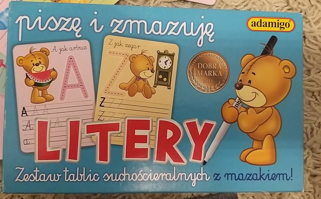 Piszę i zmazuję - gra edukacyjna