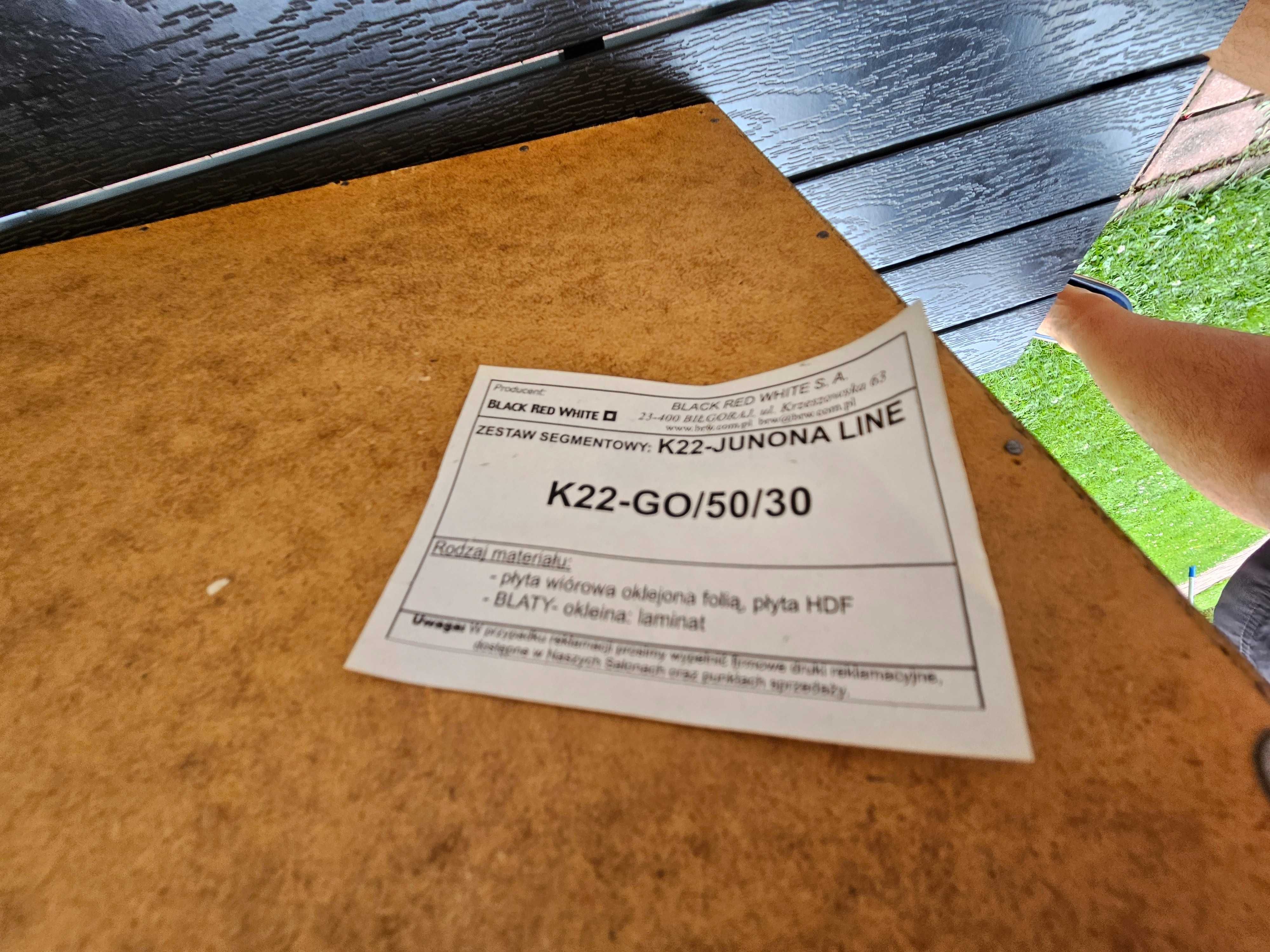 Szafka kuchenna górna Junona Line