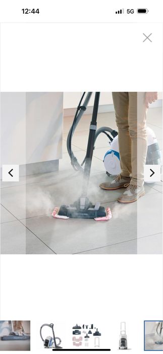 Aspirador com vapor polti unico