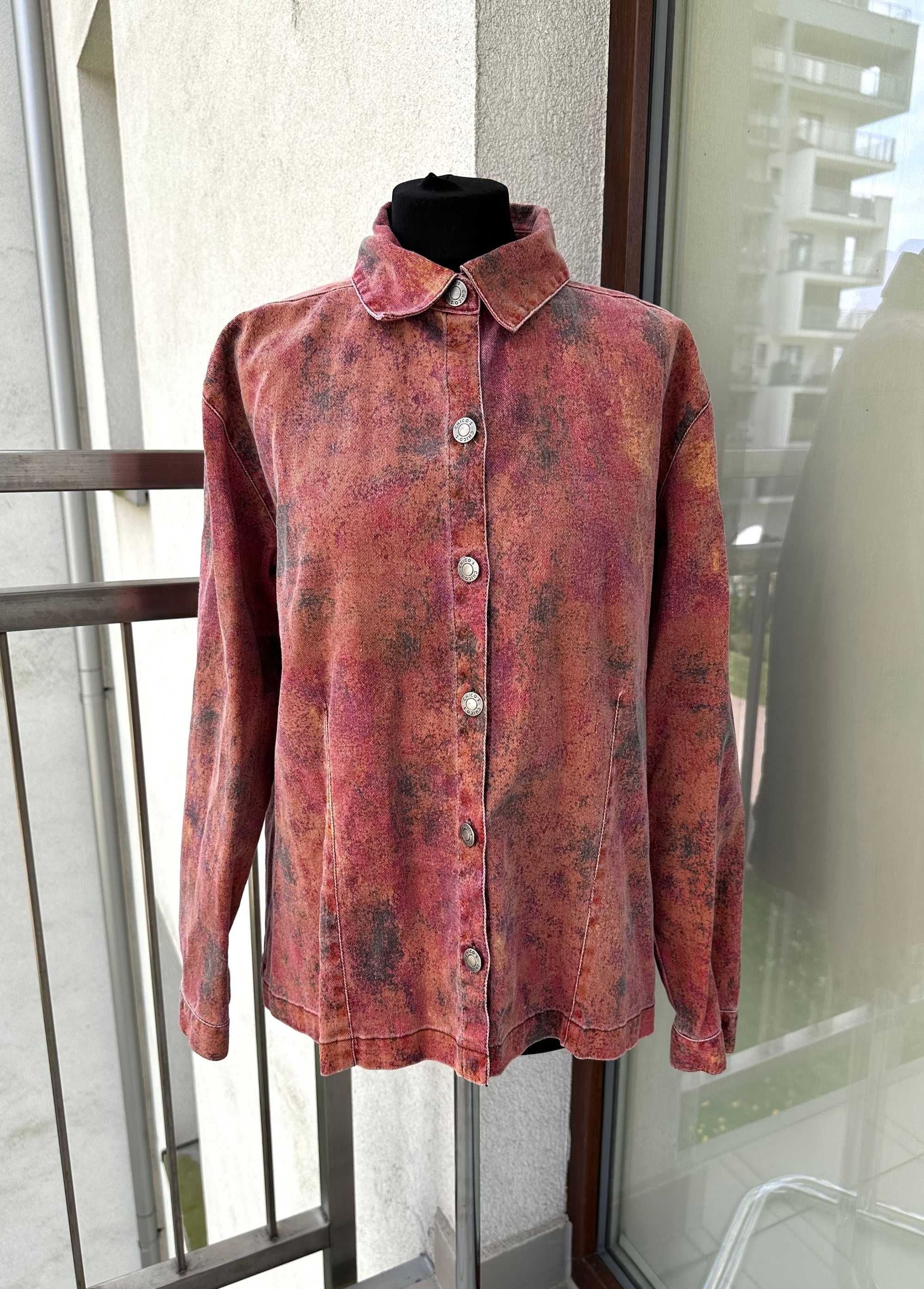 Kurtka retro oversize katana hippie r. M