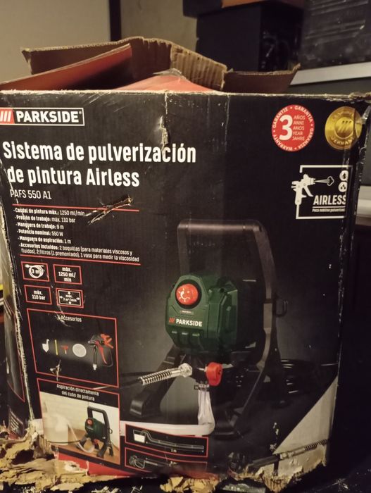 Pistola de pintura Parkside