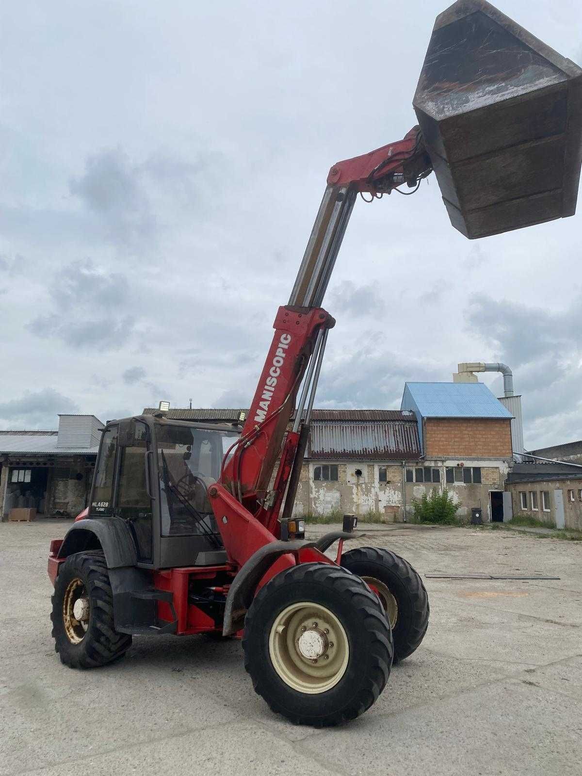 Manitou MLA 628 Turbo PowerShift Maniscopic , rok produkcji 2001