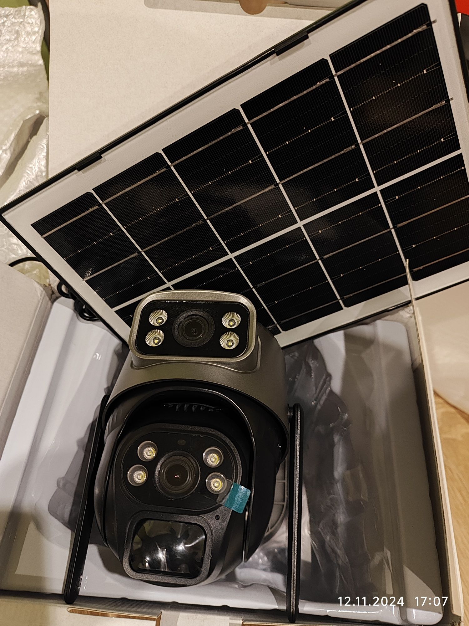 Kamera wifi 4g panel solarny