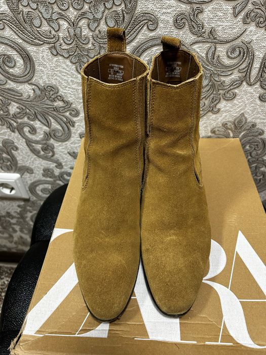 Черевики Zara шкіряні