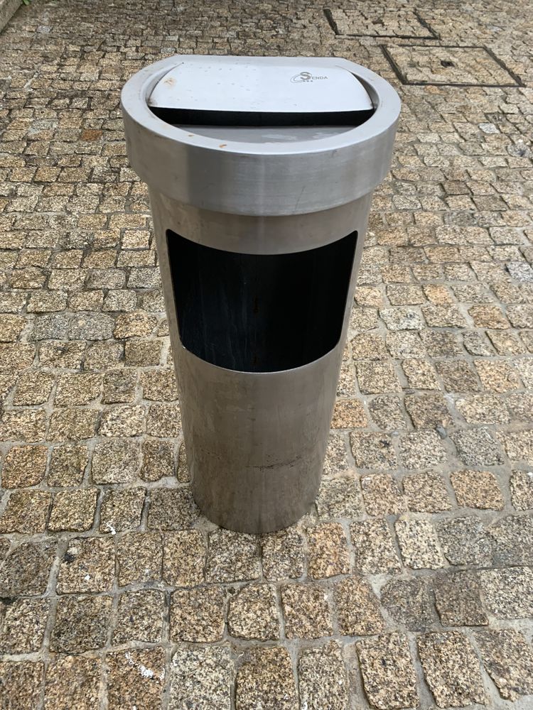 Cinzeiro paoeleira inox
