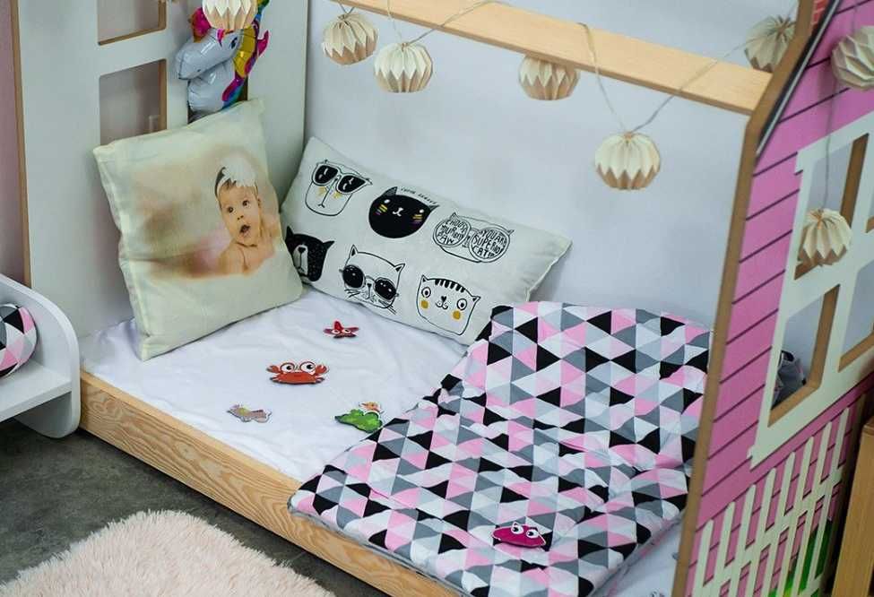 Drewniane łóżko domek – Marzenie twojego dziecka