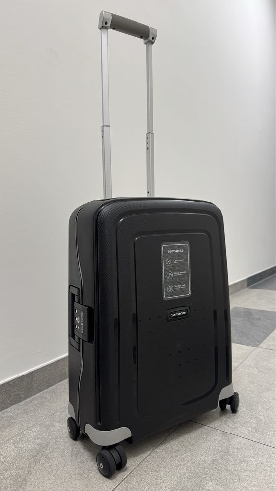 Чемодан  Samsonite  S'Cure 55x40x20 , 34L