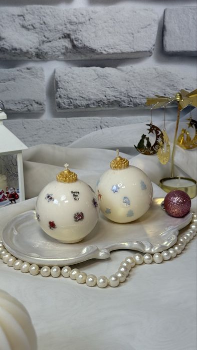 Новогодняя игрушка/свеча