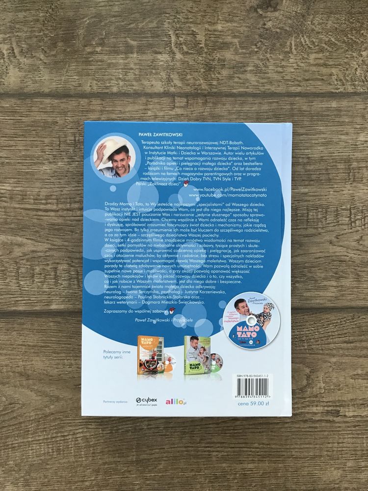 Książka „Mamo, Tato co ty na to?” z płytą DVD - Paweł Zawitkowski, rok