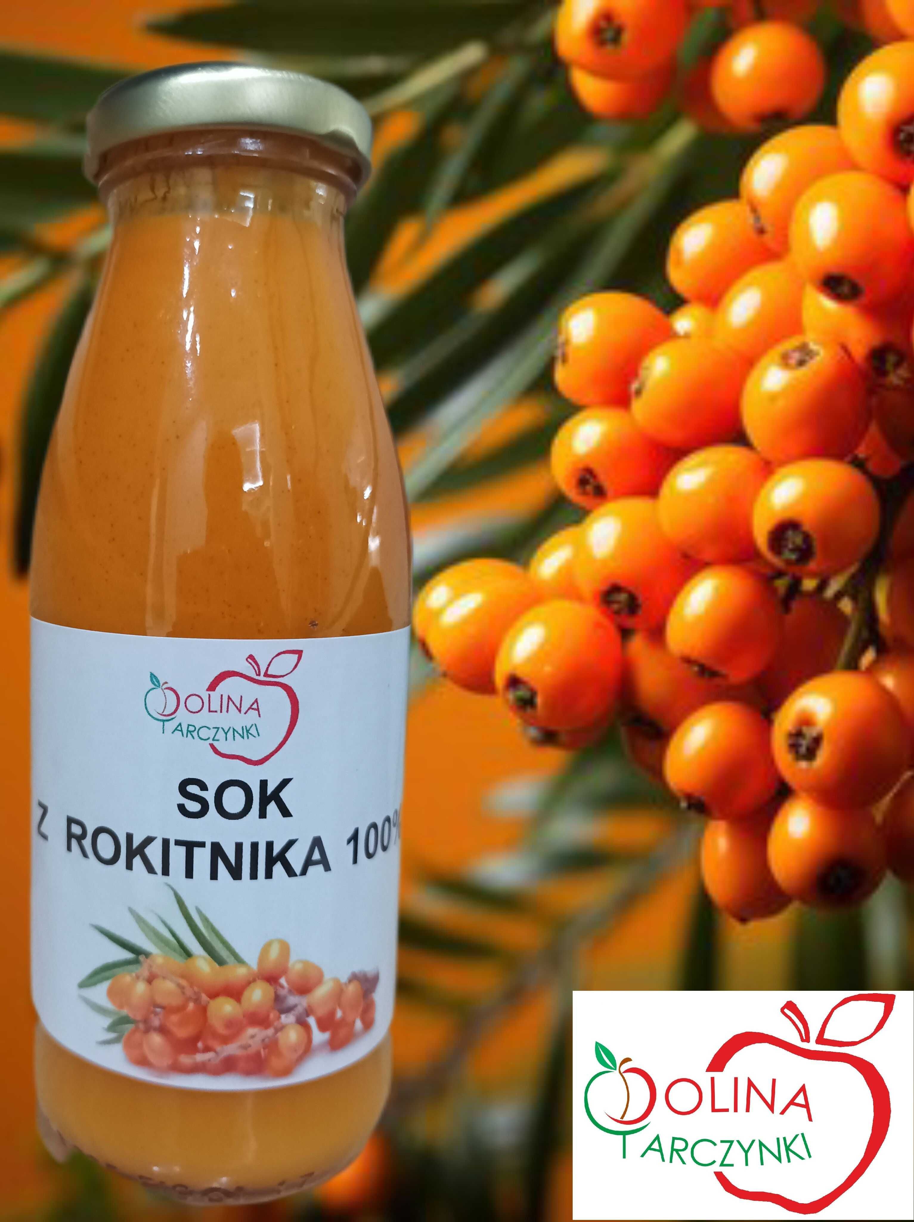 Sok z rokitnika 100% 250 ml.