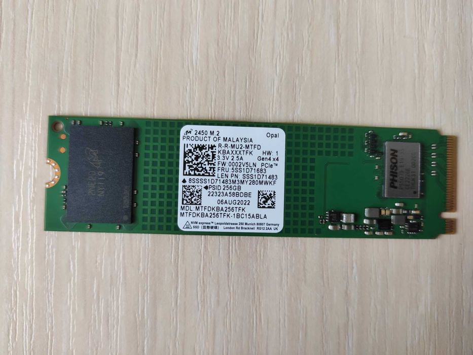 Накопичувач SSD Samsung 870 EVO Micron M600 Зовнішня кишеня для M.2