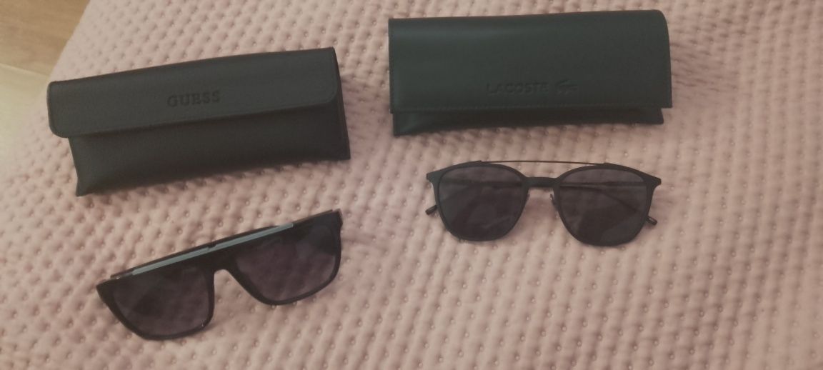 Nowe okulary Lacoste i GUESS