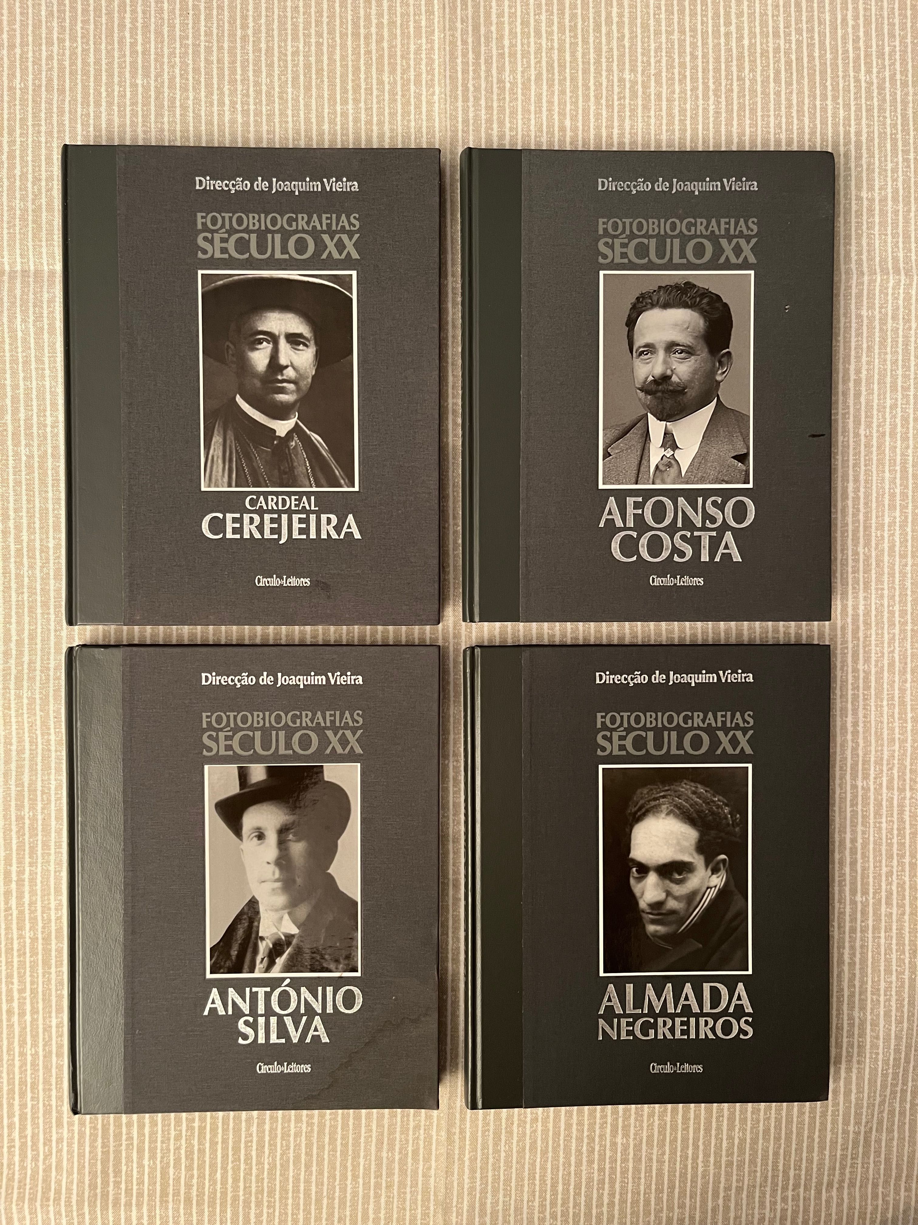 4 Livros Fotobiografias Século XX
