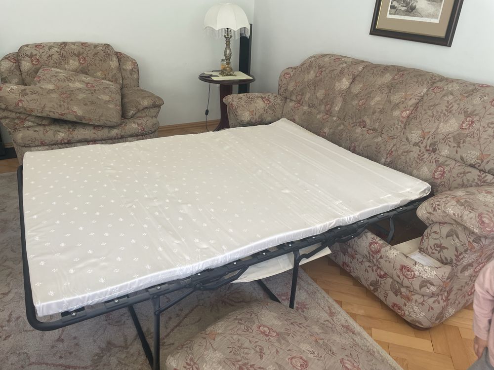 Zestaw mebli do salonu sofa + 2 fotele
