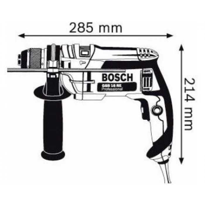 Дриль ударний Bosch GSB 16 RE (ШЗП)
