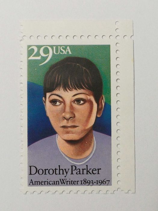 Filatelia - EUA - Dorothy Parker, 1992