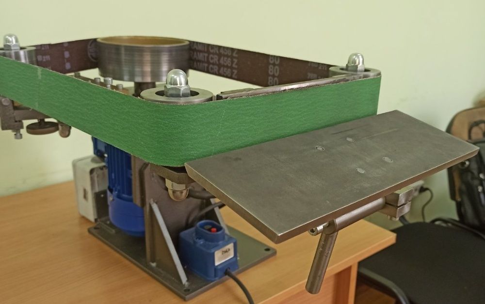 Гриндер Поворотный 50*1200/1500 мм. Ленточно шлифовальный станок.