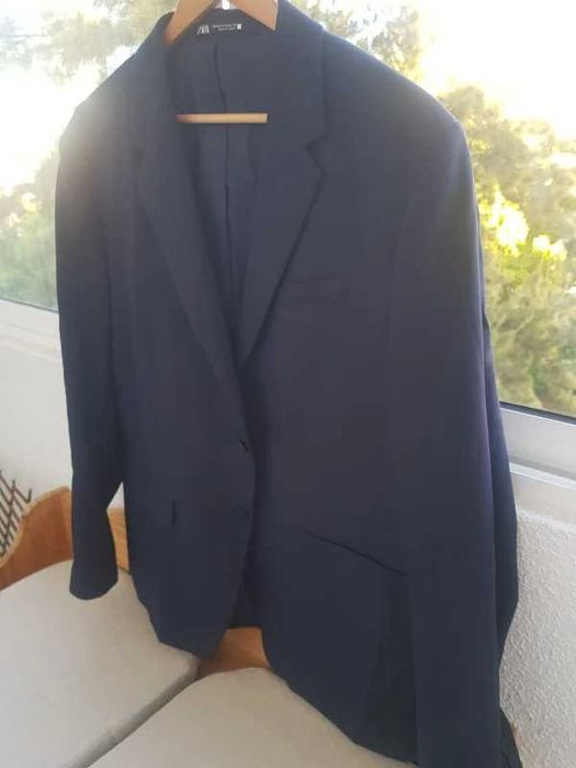 Fato Azul Escuro Slim Fit Homem - Tam 46