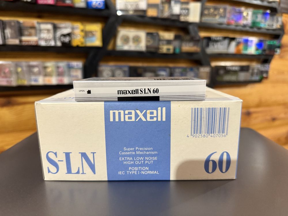 Продам аудио кассету maxell S-LN 60