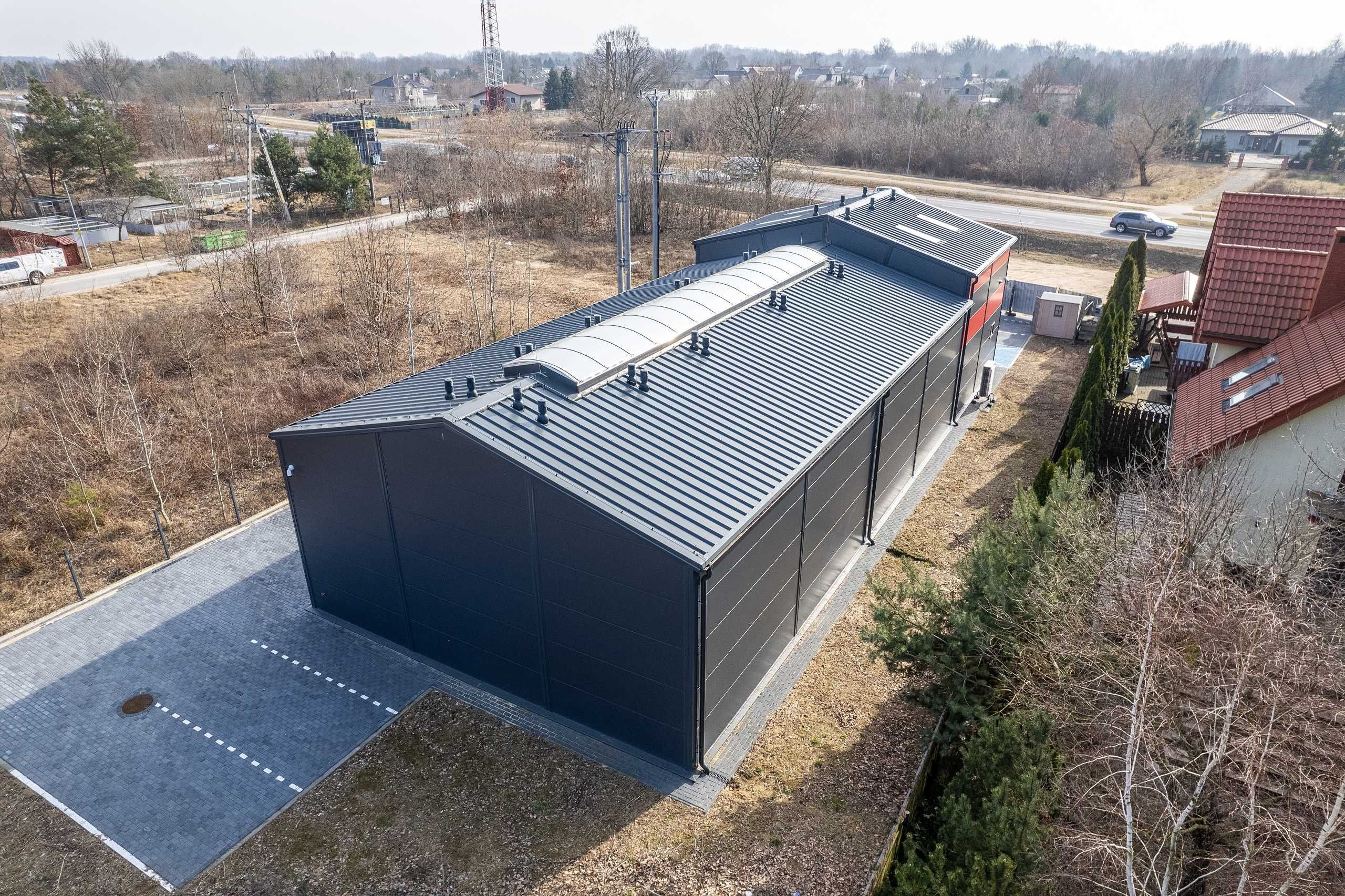 Hala Ocieplana 14x30x5m Produkcyjna Magazyn PIR Stalowa 420m2