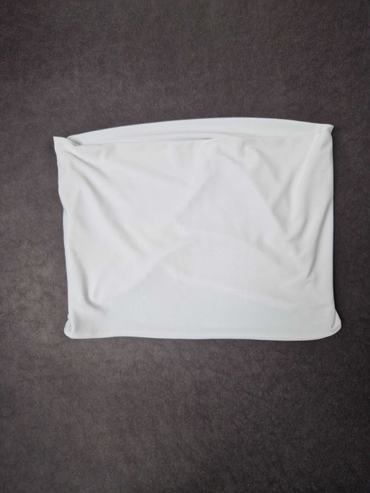 pas ciążowy biały