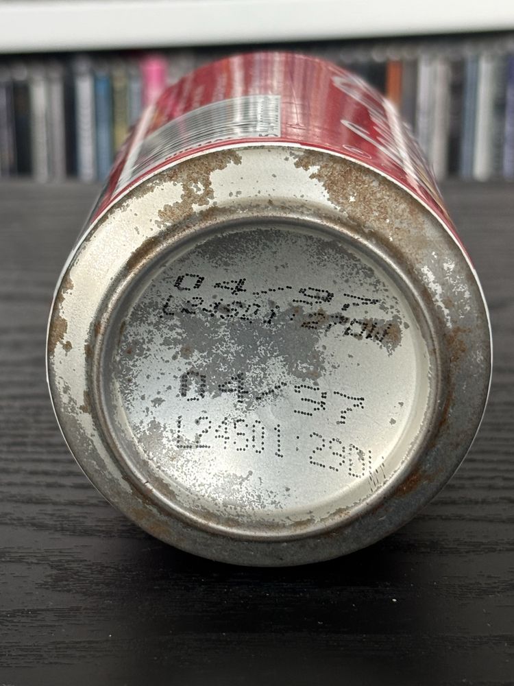 Puszka Coca-Cola PHIL COLLINS lata 90 unikat!
