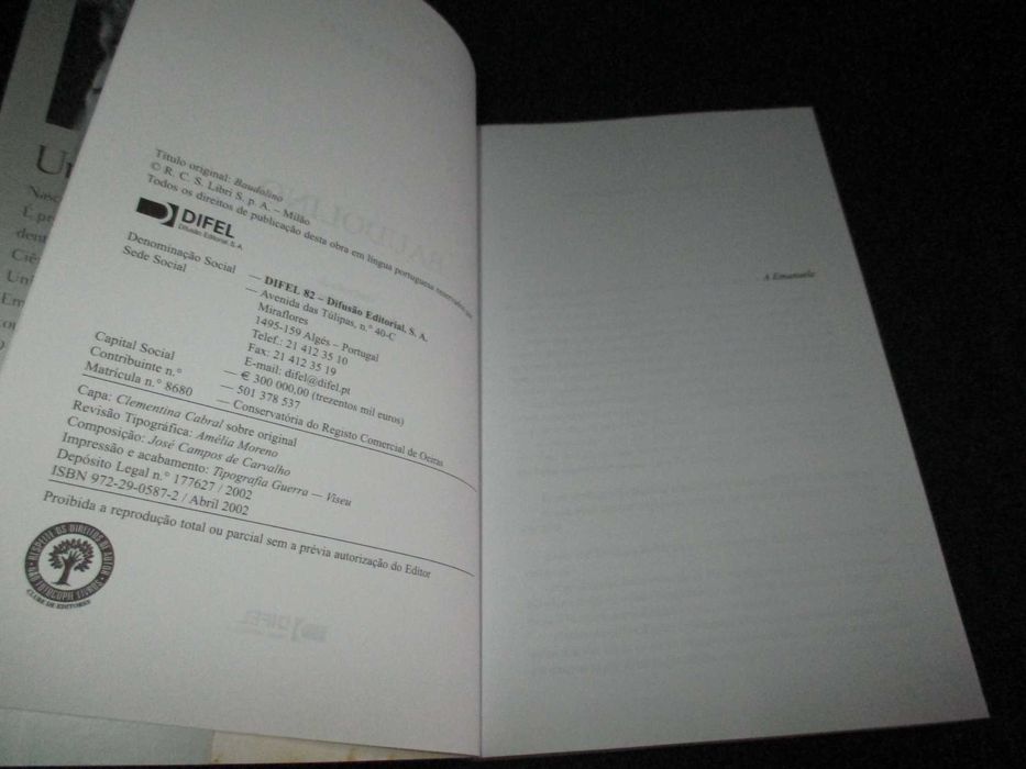 Livro Baudolino Umberto Eco Difel