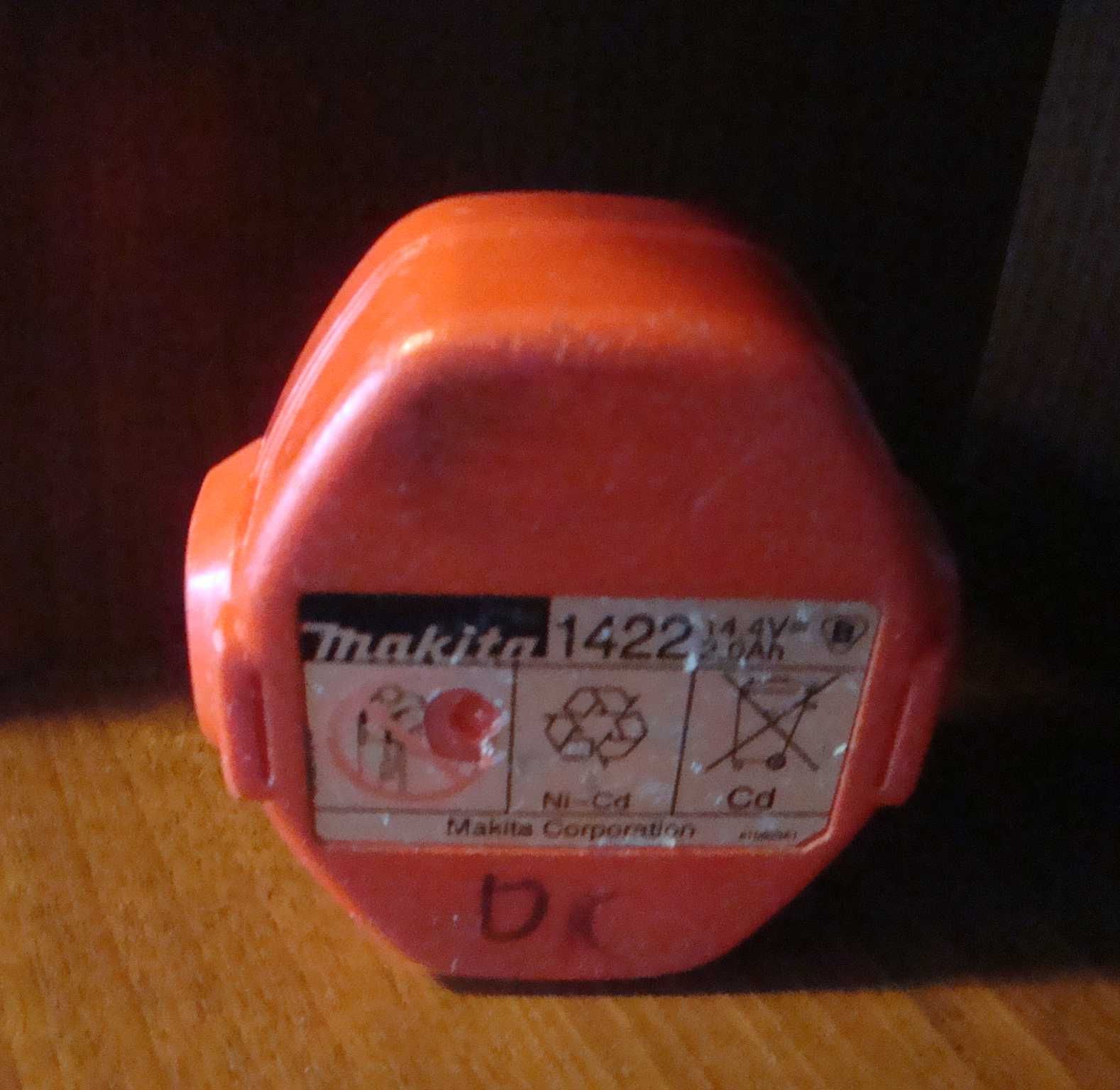 Akumulator Makita 1422, Ni-Cd. 14,4 V,  2.0Ah Sprawna!!! OKAZJA