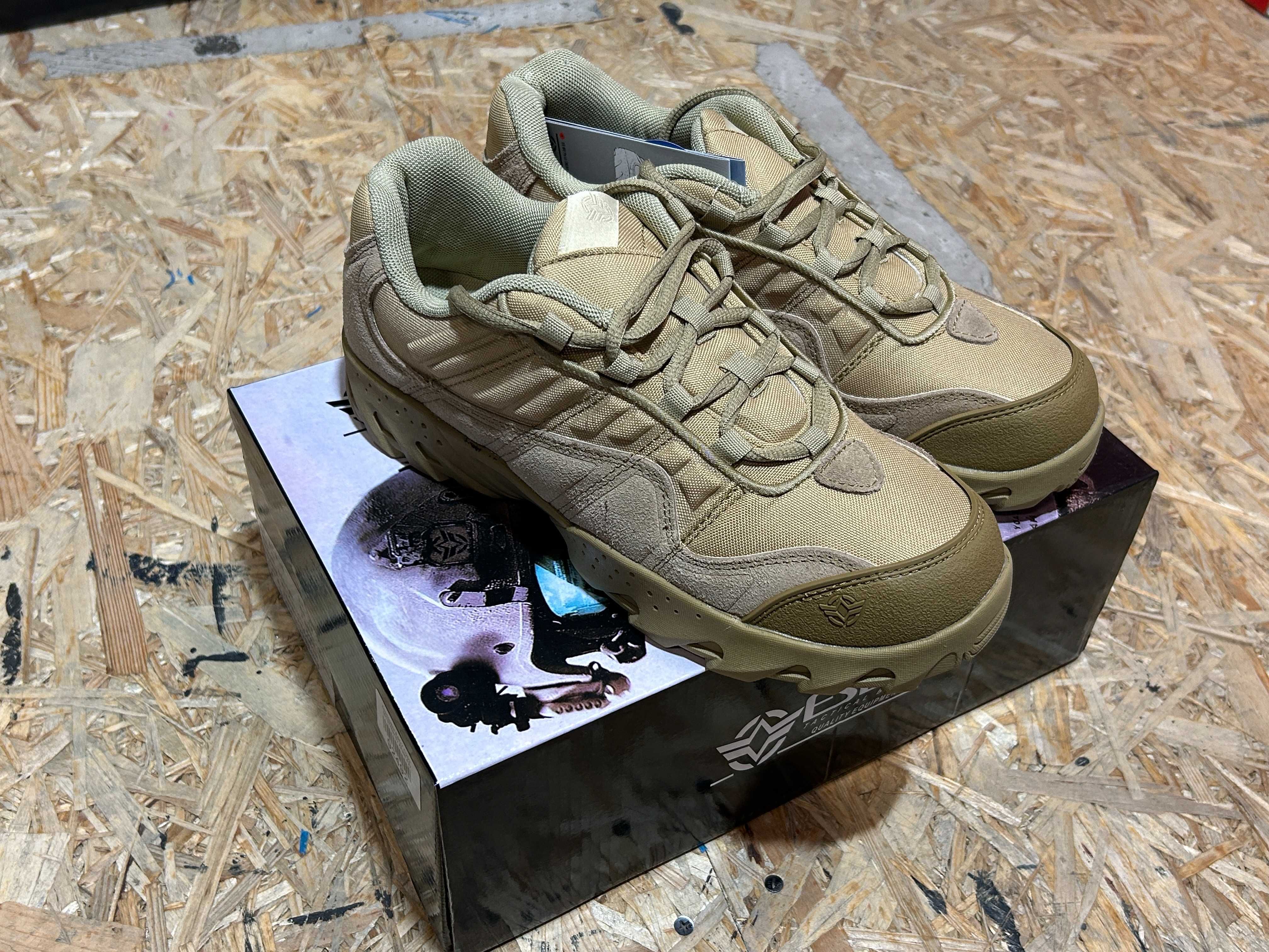Кросівки тактичні чоловічі ESDY C203 Black/ Sandy Khaki/ Green