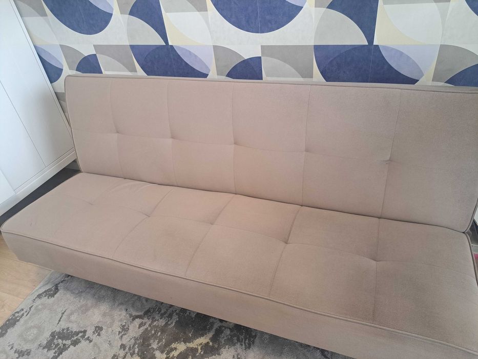 Wersalka/kanapa/sofa rozkładana szara