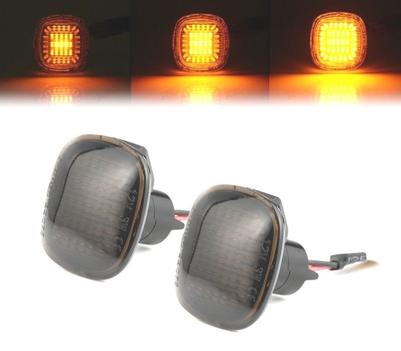 PISCAS LATERAIS LED ESCURECIDOS AUDI SKODA