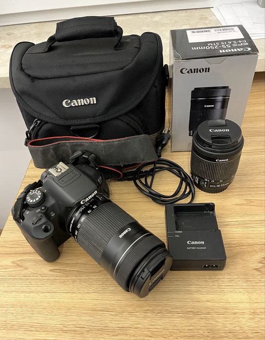 Lustrzanka Canon EOS 700D+Dostawa na terenie PL GRATIS!