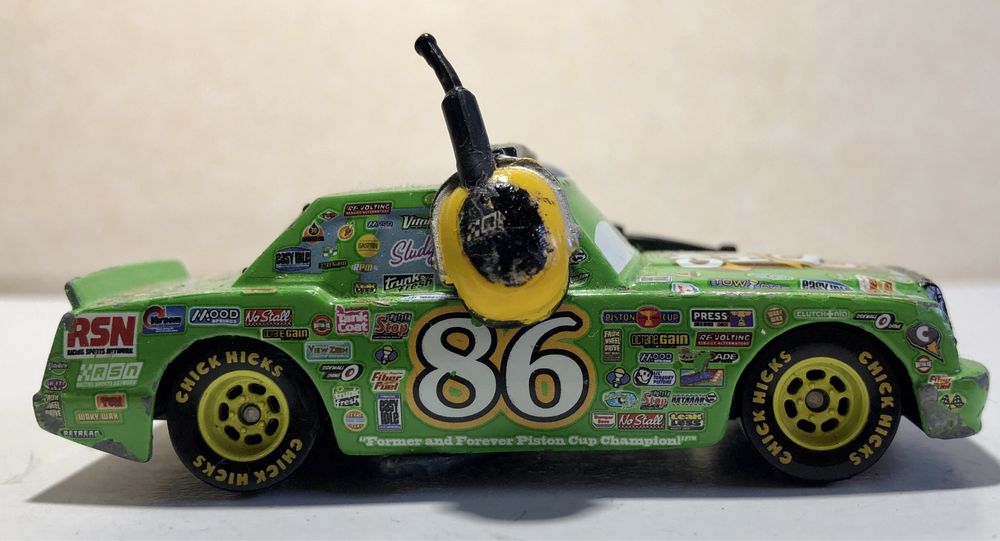 Тачки , Cars , Chick Hick , Disney Pixar™️ , Mattel , Чіко репортер