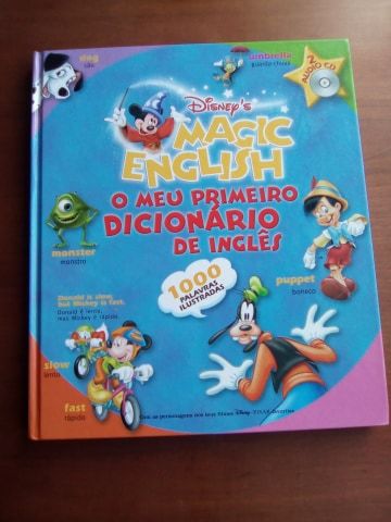 Livro: "MAGIC ENGLISH" da DISNEY+ 2 CD