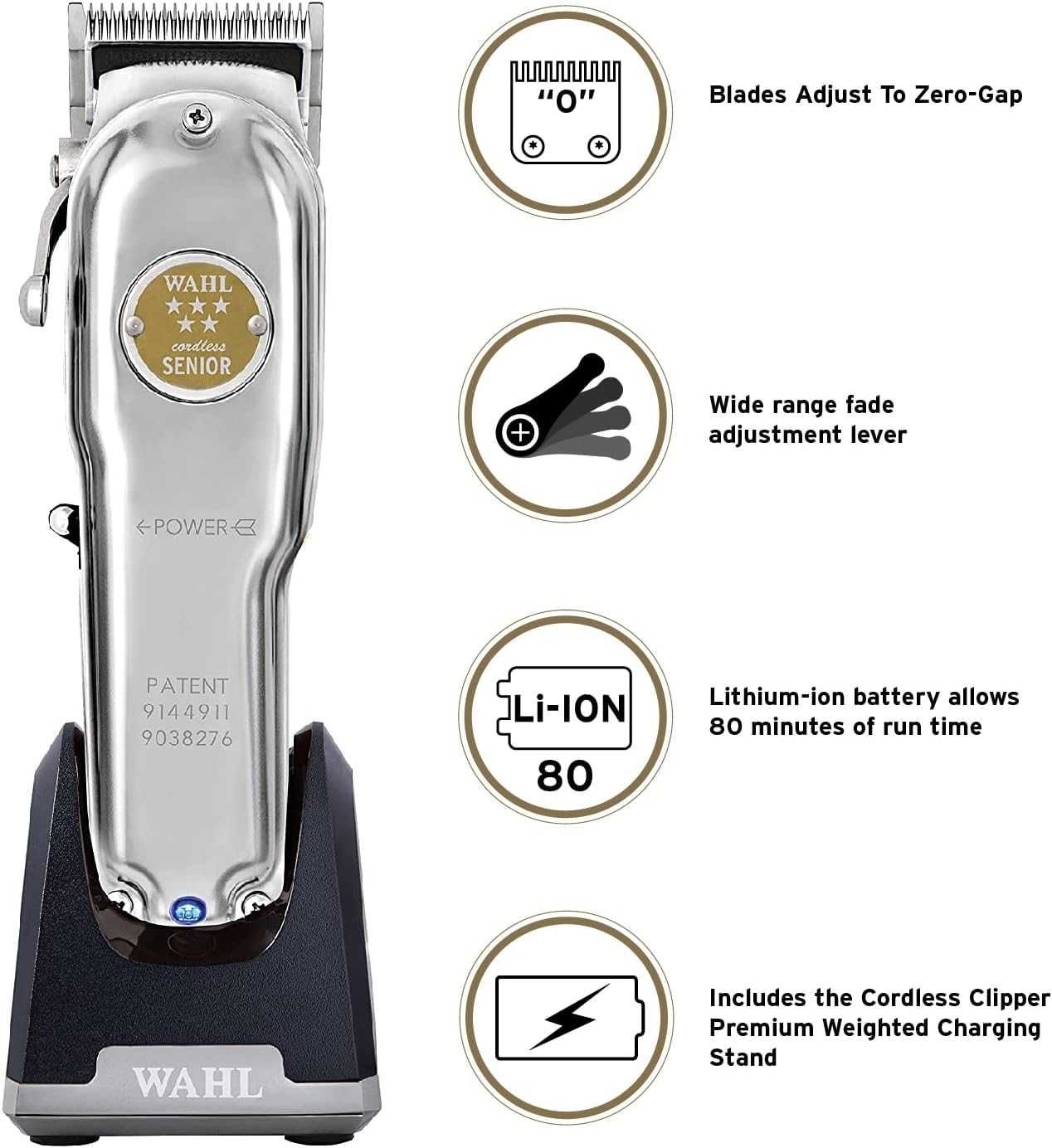 Wahl Professonal Cordless Senior Maszynka do strzyżenia Metal Edition