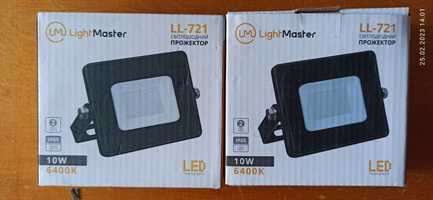 Прожектор LightMaster LL-721 10 Вт IP65 чорний