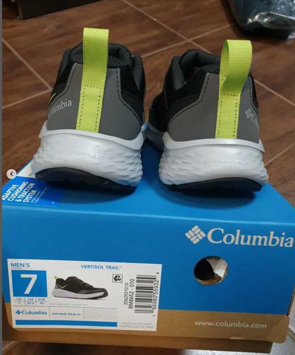 кросівки для трекінгу Columbia Vertisol Trail оригінал 40