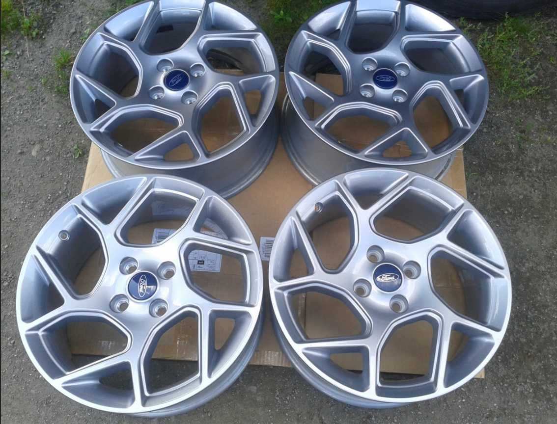nowe felgi r17 szare ford fiesta bmax b-max ecosport puma mk8 courier
