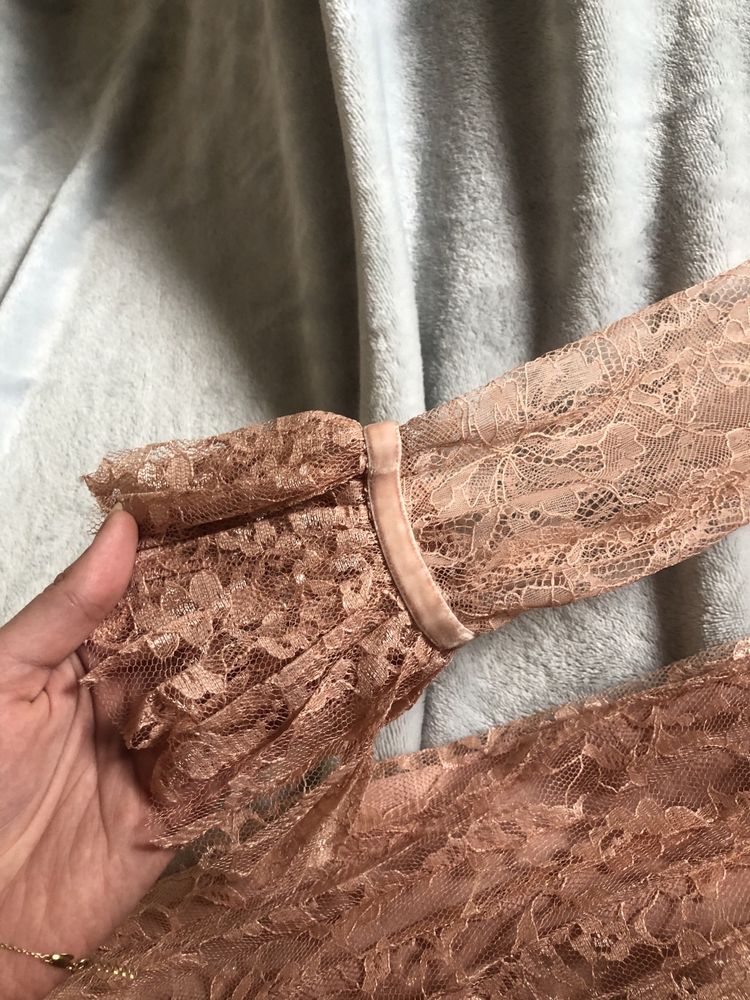 Nowa sukienka koronkowa tiulowa H&M roz. 40