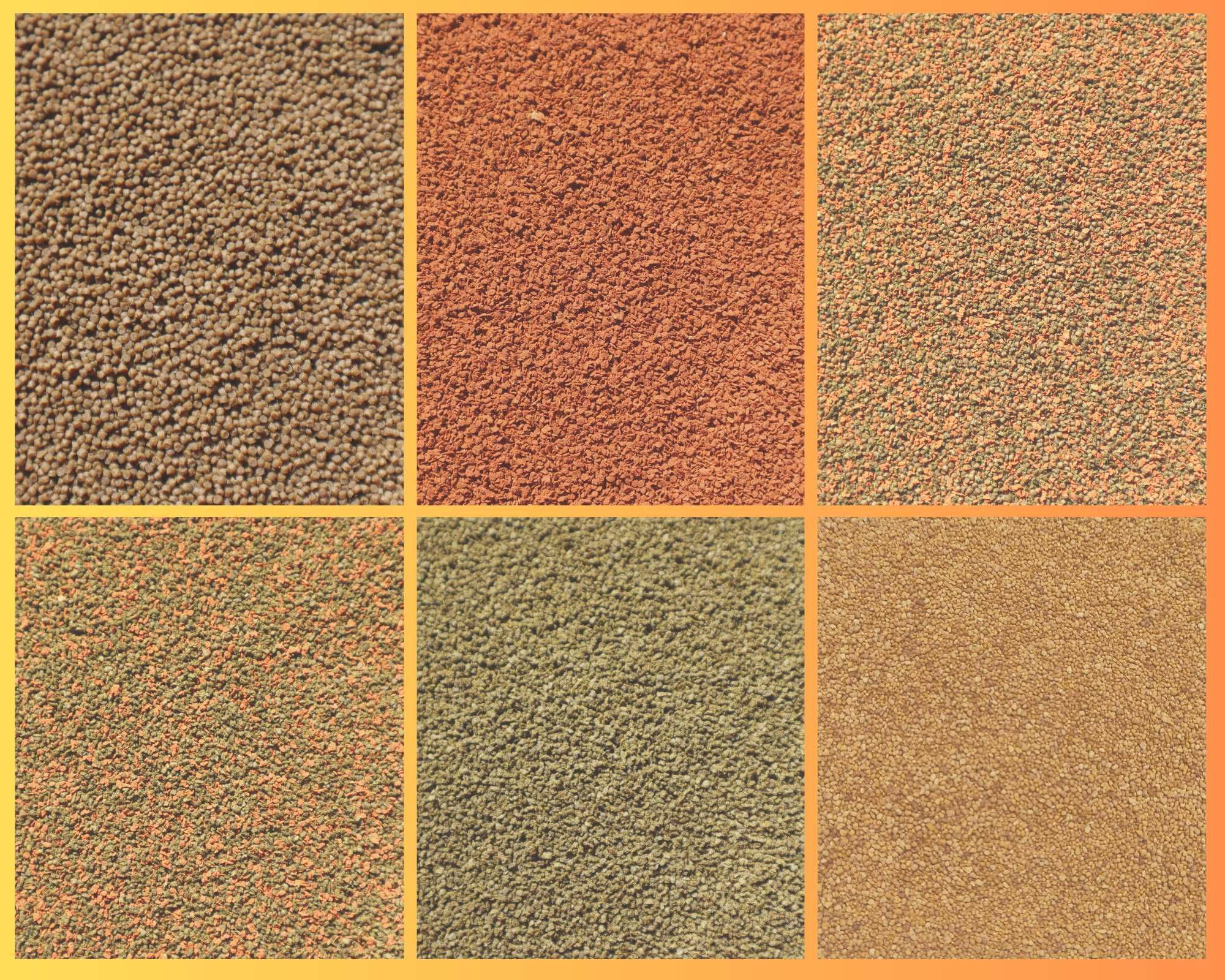 Granulado Alho, Green, Red, Tropical e Malawi