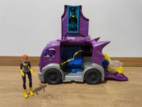 Dc Super Hero Girls Figurka Batgirl lalka pojazd