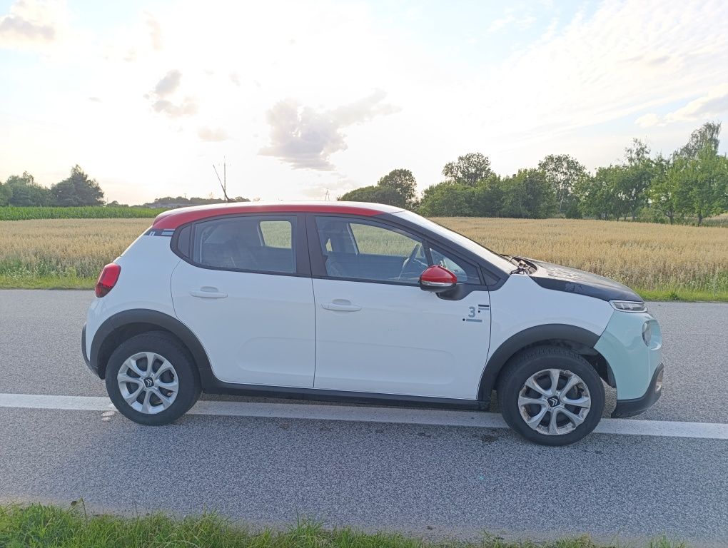 Citroen C3 benzyna 2020 r niski przebieg