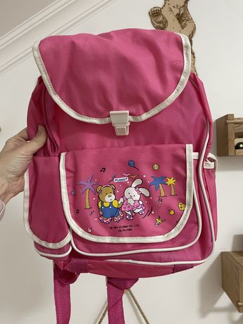 Рюкзак дитячий ярко рожевого кольору