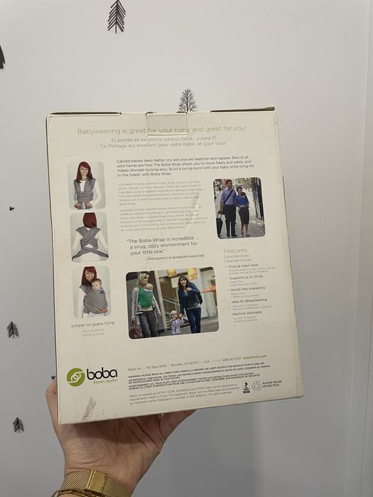 Boba Wrap como novo