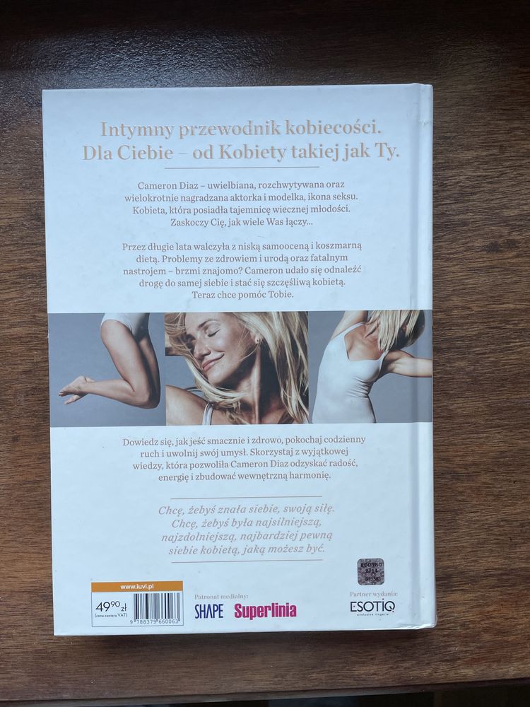 Książka „Ja, kobieta. Jak pokochać swoje ciało” Cameron Diaz