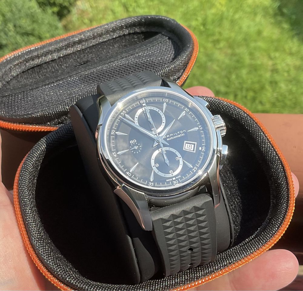 Zegarek Hamilton Jazzmaster Auto Chrono