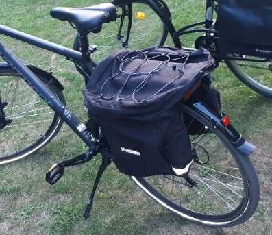 TORBA ROWEROWA bagażnik rowerowy na rower sakwa rowerowa XXXL