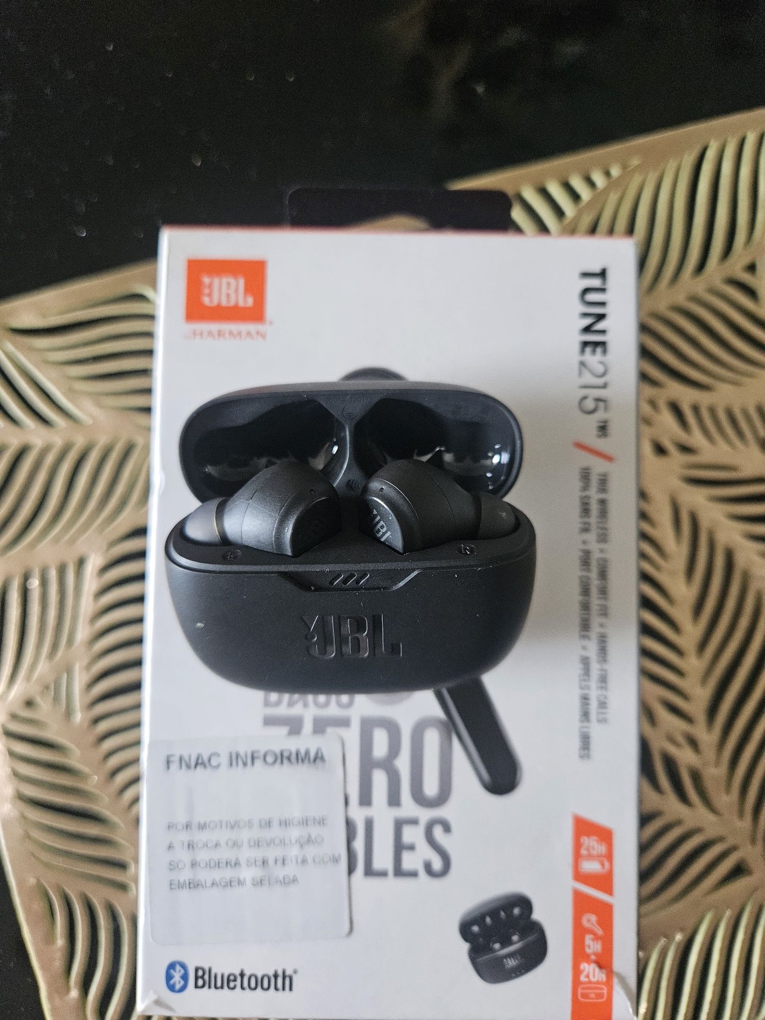 Auriculares Bluetooth True Wireless JBL Wave 200 - Preto