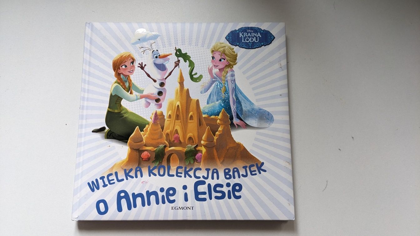 Książka dla dzieci - "Wielka kolekcja bajek o Annie i Elsie"